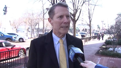 Capitol Rotunda prepped as inaugural ceremony moves indoors