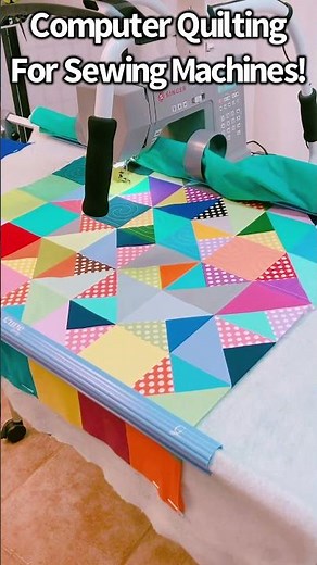 Perfect #machinequilting with a Singer Heavy Duty 6800c and QMX!