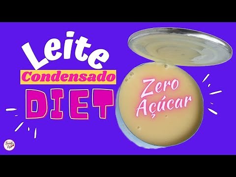 Receita de Leite condensado DIET - ZERO AÇÚCAR