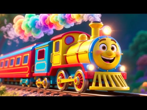 Train Song of Colors 🚆🎨 Fun Color Learning Song for Kids | Preschool Nursery Rhyme