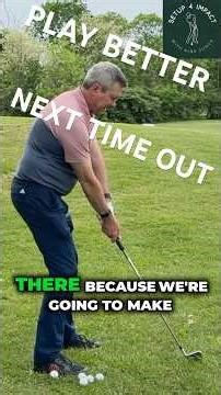 Play better golf on your next round.