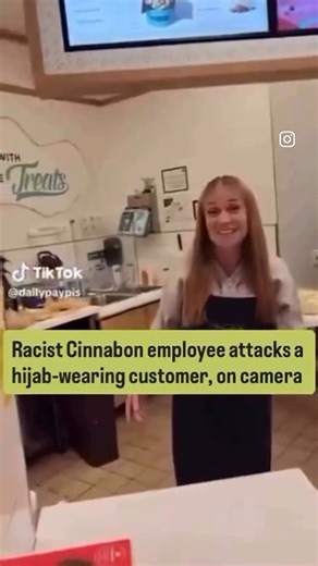 Whats Kracking in oc 2.0 | 🚨 Racism isn’t customer service. This behavior happened at a Cinnabon location and it’s unacceptable. Companies must do better. Stop... | Instagram