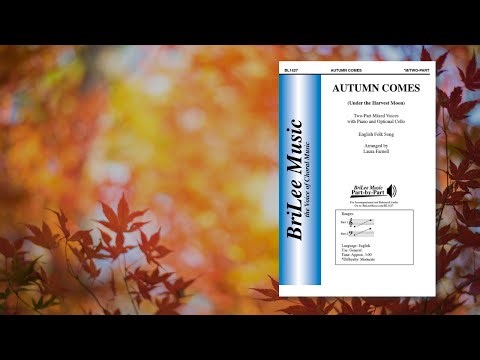 Autumn Comes (BL1427) arr. Laura Farnell