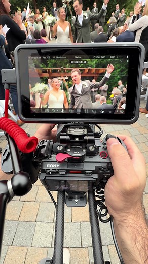 Your recessional as an outro sequence #weddingideas #weddingphotography #weddingvideography