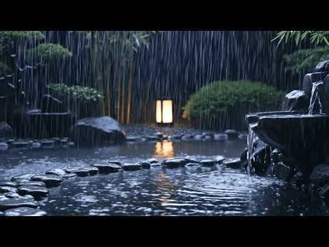 🔴 LIVE Deep Sleep Piano Music with Gentle Rain 🌙 Insomnia, Anxiety & Relaxation