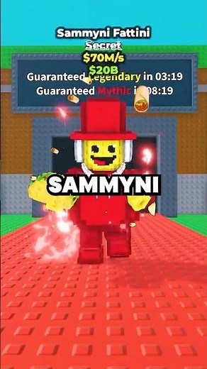 How to get the NEW Sammyni Fattini in Steal a Brainrot...