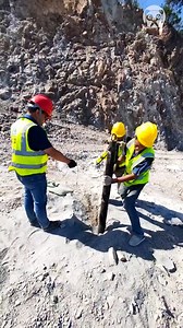 19K views · 29 reactions | Explosive Mining and Quarrying Technology Partner: nonblasting TT: https://www.tiktok.com/@nonblasting Website: https://www.rilonmachinery.com | Crafty School | Facebook