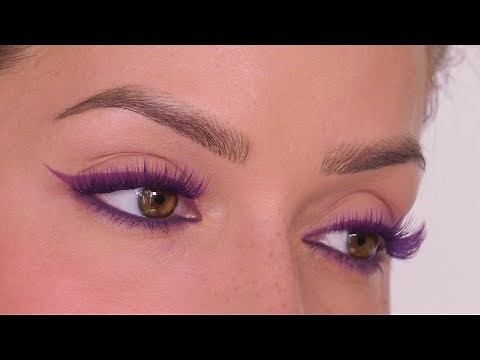 PURPLE Liner & Lashes To Break-up Your Makeup Routine! | Shonagh Scott