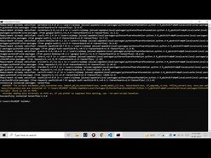 how to install tensorflow in win 10 without getting any os error