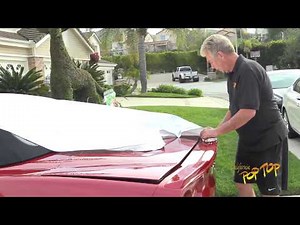 California PopTop C5, C6, C7 Corvette Cover Installation/Removal