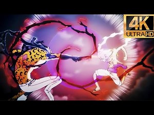 Luffy Gear 5 vs Rob Lucci Full Fight One Piece Episode 1100