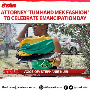 58K views · 789 reactions | #StarNews: On Emancipation Day, while there was no shortage of Jamaica-inspired ensembles, attorney Stephanie Muir turned heads in her impromptu hat and glasses combo. Read more: https://bit.ly/3Q89HtW : Shanel Lemmie, Maro Authers, Gladstone Taylor | The Jamaica Star | Facebook
