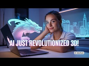 Chat3D AI | Create 3D Models from TEXT in Minutes | The Future of 3D Modelling Using AI | IdeaPlex