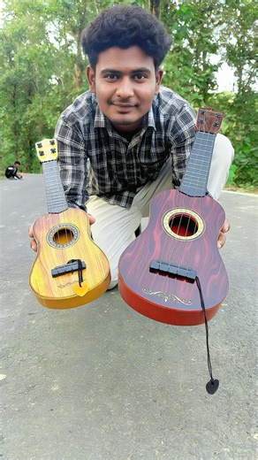 Mini Guiter V/S Big Acoustic Guiter Unboxing And Testing | #unboxingguiter #guiter #acousticguiter