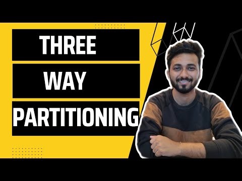Three Way Partitioning | GFG