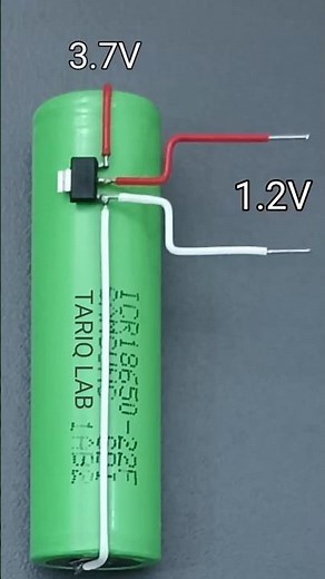 Simple 3.7V to 1.2V Converter