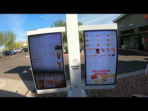 Dunkin' Donuts Drive Thru, Bavarian Kreme, 675 S Watson Rd, Buckeye, Arizona, 14 November 2023, GFH