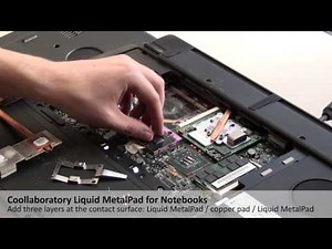 Coollaboratory Liquid MetalPad for Notebooks