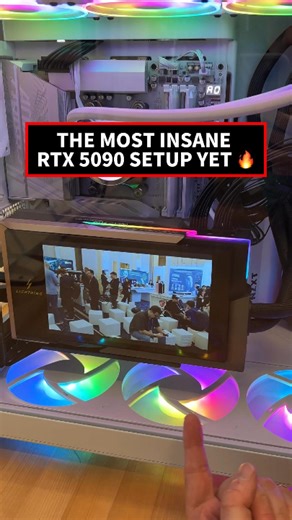 We’re getting a close look at the MSI GeForce RTX 5090 Lightning Z, because we know you can’t. 🤷🏾‍♂️ This is not just an overclockable 5090 – it is a limited edition collector’s item with only 1,300 units being produced globally. 👀 Availability is also limited by geographically, which means this card could cost as much as $5,000. ⚡️💸 So save this video. It’s the only way you’ll see this thing. 👆 #MSI #RTX5090 #TechNews #GeForce #PCBuild | PCMag