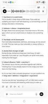 What is this Scary 3AM ChatGPT #chatgpt