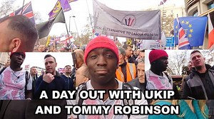 I spent the day 'undercover' in a crowd of UKUP and Tommy Robinson supporters. I interviewed Tommy's mate Danny Tommo... Sorry mum | Femi