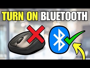 How To Turn Bluetooth on Without Mouse (MAC)