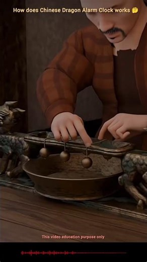 How does Chinese Dragon Alarm Clock works 🤔||Bengali facts|| #facts #viral #alarmclock #shorts