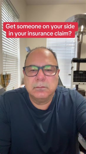 Get someone on your side in your insurance claim? #insuranceclaim #freeconsultation #flw152617 #roofdamage #insuranceadjuster