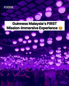 Guinness FIRST-EVER mission-based immersive experience is here in the heart of KL😍 Beerologists, you're in for an adventure!🔥 Complete 3 different missions on-site at the House of Guinness like a Bond 😎 and you'll get the NEW Guinness Draught In A Can for FREE! Find out how the game-changing nitrogen widget ⚪️ in the can makes every sip of Guinness extra creamy 👅and tastes just as good straight out from the tap 🍺 Psst, you'll be rewarded with a limited-edition Guinness merchandise too when 