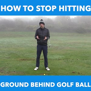 47K views · 846 reactions | HOW TO: Stop Hitting the Ground Behind the Ball Nothing is more frustrating than hitting an awesome drive down the middle of the fairway only to mess up your second shot. Hopefully this golf lesson will help | Danny Maude Golf | Facebook