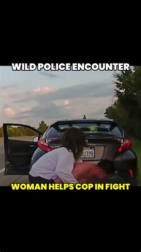 WILD: Good Samaritan Helps Cop During Fight with Suspect #policememes #policeacademy #policetraining