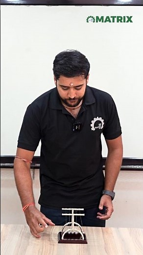 Newton’s Cradle Explained #Shorts #Experiments #Matrix