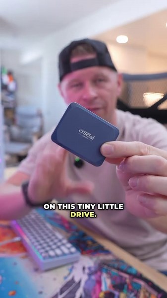 The New Crucial X10 Portable SSD!