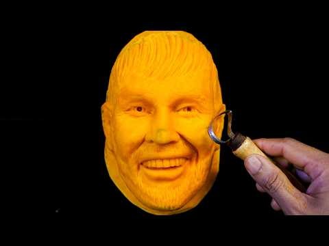 How to Made Pumpkin Face | Pumpkin Carving Art