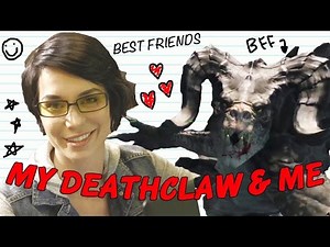 Trying out the Deathclaw Companion Mod in Fallout 4