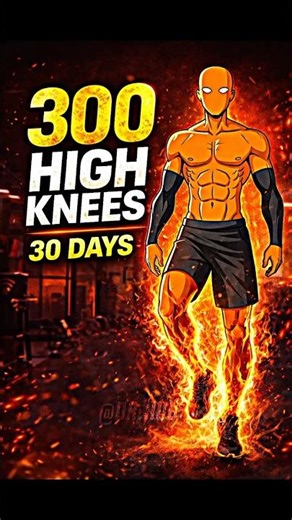 30 दिन तक रोज 300 High Knees 😳 Body में ऐसा बदलाव होगा कि यकीन नहीं होगा! #shorts #dr.hub #zaptix