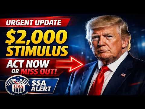 $2,000 Stimulus Alert — What SSI & SSDI Recipients Must Know Now