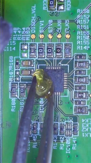 how to fix led tv panel no picture?#fixledtv #panelrepair ##ledtvrepair #diyelectronics #soldering