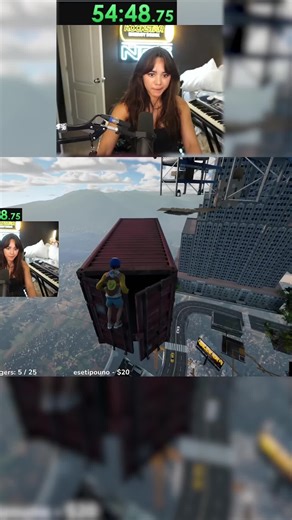 Only Up: Fun Gaming Twitch Clips with Chell Mii