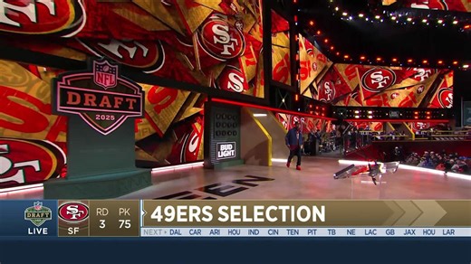 49ers select Nick Martin with No. 75 pick in 2025 draft