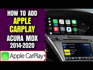 Acura MDX Apple CarPlay - Add Apple CarPlay Android Auto to Acura MDX 2014-2020 HDMI Input / NavTool
