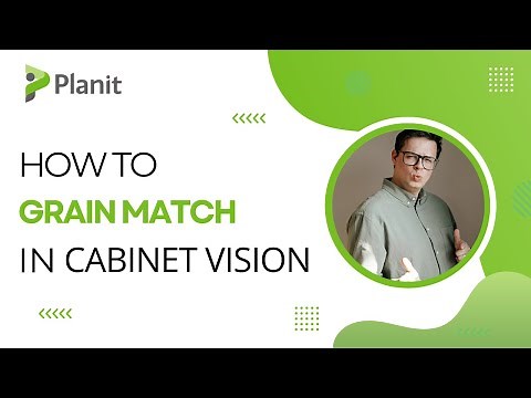 How to Grain Match Multiple Assemblies in Cabinet Vision (Intermediate)
