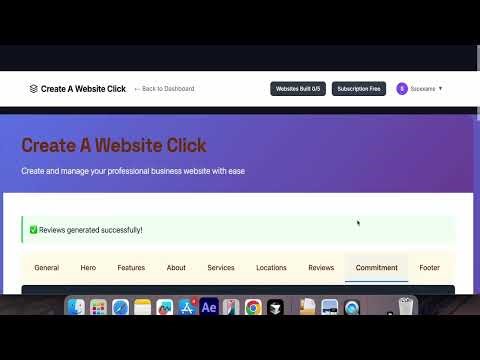 How to Generate Rank and Rent Website in Minutes. - Create A Website Click