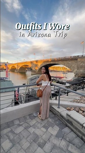 Outfits I Wore in Arizona Trip 🏜️From warm to cold weather hiking trail #ootd #arizona #travel #fyp