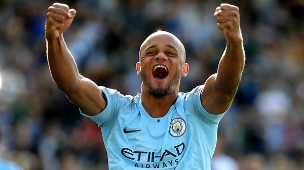 What TV channel is Vincent Kompany's testimonial on? Kick-off time and line-up
