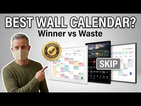 Best Smart Wall Calendar for Families? Dragon Touch vs Skylight vs DAKboard (Buy or Skip)