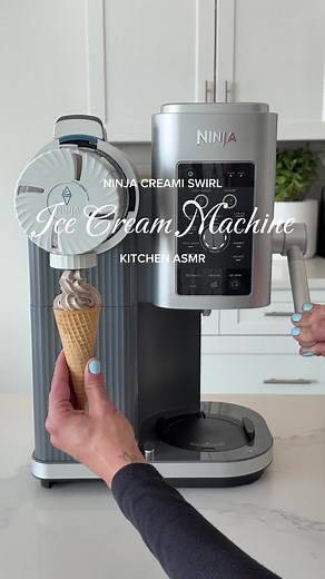 Ninja Creami Soft Serve Ice Cream Machine Setup