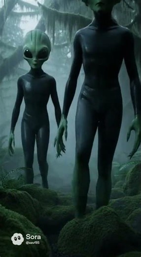 Aliens walking through the forest Pt2