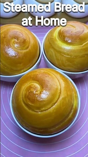 Steamed Bread at Home | Soft & Fluffy Easy Recipe