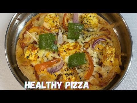 Homemade Pizza From Scratch | Easy Crispy Crust Recipe | Healthy Recipe